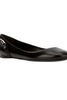 Ralph Lauren Chain Link Ballet Pump - Lyst