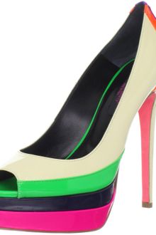 Ruthie Davis® Ruthie Davis Womens Popsicle Peeptoe Pump - Lyst