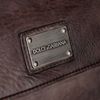 Dolce & Gabbana Leather Messenger Bag in Brown for Men - Lyst