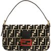 Fendi Python Strap Velvet Baguette Bag in Beige (gold) - Lyst
