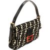 Fendi Python Strap Velvet Baguette Bag in Beige (gold) - Lyst