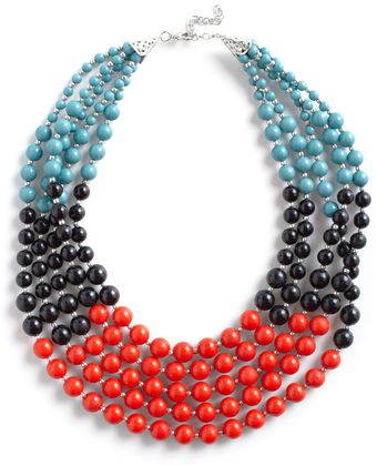 ModCloth Bead Keeper Necklace - Lyst