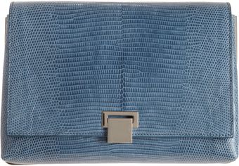 The Row Metal Frame Lizard Clutch - Lyst