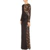 Emilio Pucci Lace Overlay Gown in Black - Lyst