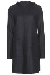 Jil Sander Navy Wool Coat
