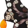 Lanvin Embellished Bib Necklace in Black (multicolored) - Lyst