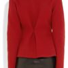 Lanvin Peplum Woolblend Jacket in Red - Lyst