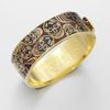 Alexander Mcqueen Enamel Skull Cuff Bracelet in Red (oxblood) - Lyst
