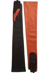 Givenchy Whipstitched Long Gloves