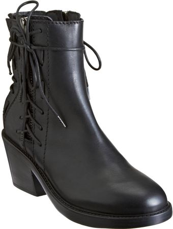 Haider Ackermann Sides and Back Lace Ankle Boot - Lyst
