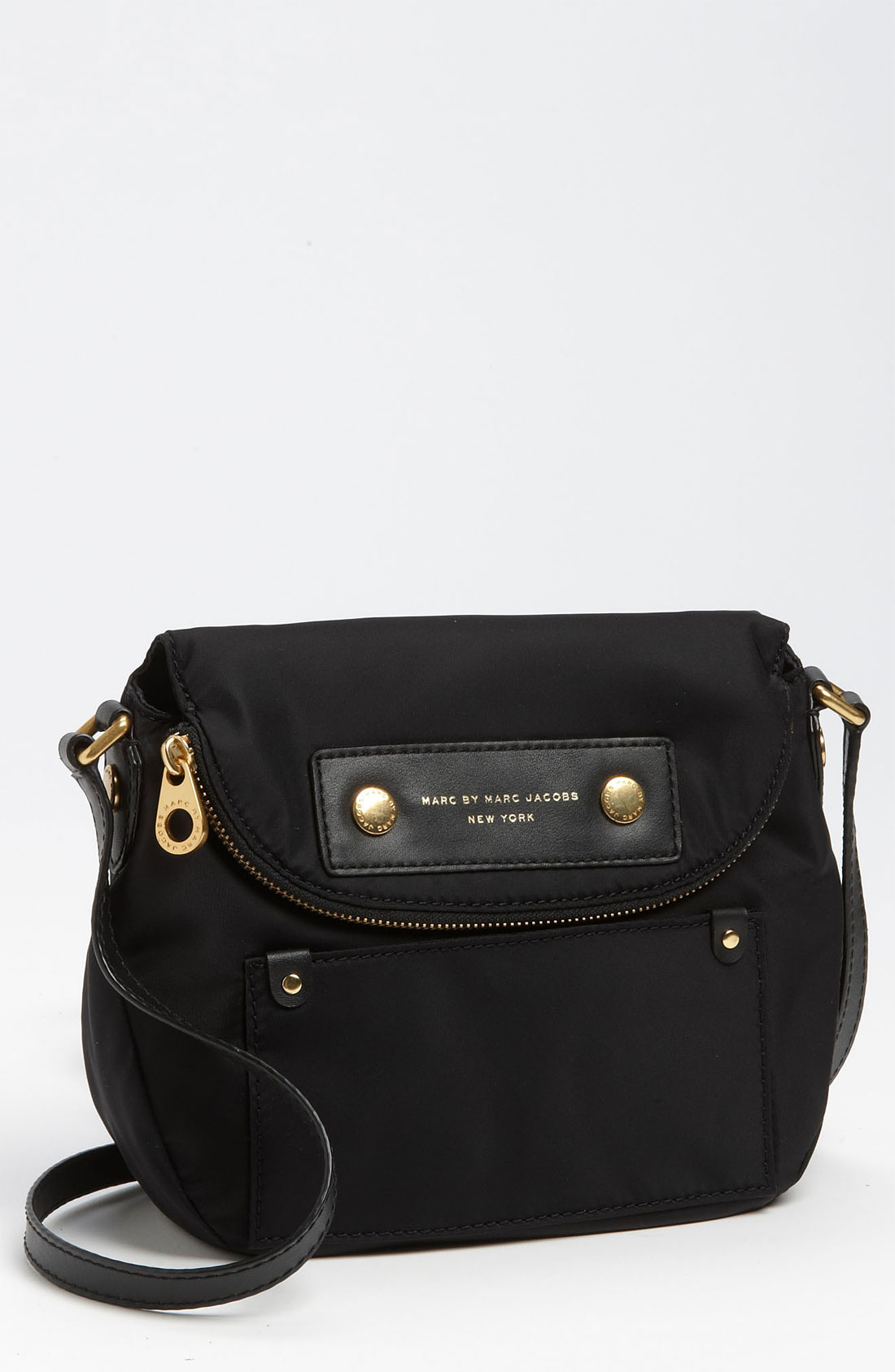 Marc By Marc Jacobs &#39;Preppy Nylon Natasha - Mini&#39; Crossbody Bag in Black | Lyst