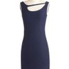 Modcloth Comma Way with Me Dress in Blue (navy) - Lyst