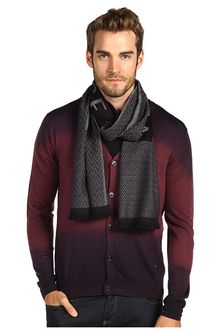 Versace Chevron Block Scarf - Lyst