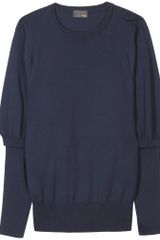 Fendi Knit Pullover with Ribbed Trim