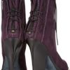Haider Ackermann Laceup Suede Ankle Boots in Purple (violet) - Lyst