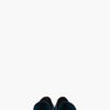 Jil Sander Teal Velvet Slippers in Blue (teal) - Lyst