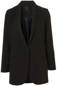 Topshop Longline Blazer - Lyst