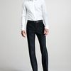 Burberry Prorsum Flatfront Wool Pants in Gray for Men (charcoal) - Lyst