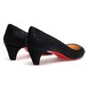 Christian Louboutin Pigalle Textured Ponyskin Pumps in Black - Lyst