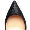 Christian Louboutin Pigalle Textured Ponyskin Pumps in Black - Lyst