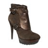 Guess Risa Booties in Brown - Lyst