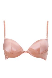 La Perla Rosewood Silk Satin Hanami Push Up Bra - Lyst
