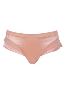 La Perla Rosewood Silk Satin Hanami Shorts - Lyst