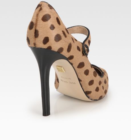 animal print mary jane shoes
