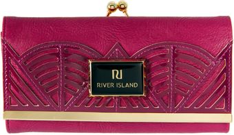 River Island Deco Detail Purse - Lyst
