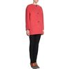 Balenciaga Crewneck Coat in Pink (watermelon) - Lyst