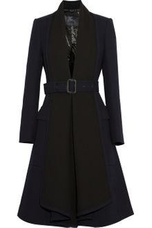 Burberry Prorsum Woolcrepe Coat - Lyst