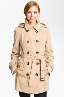 Calvin Klein Double Breasted Trench Coat - Lyst