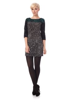 French Connection Spiegal Sequins Tunic Dress - Lyst