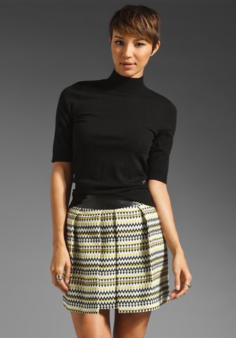 Milly Audrey Elbow Sleeve Sweater - Lyst