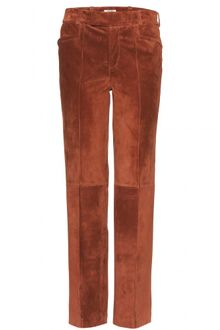 Miu Miu Suede Trousers - Lyst