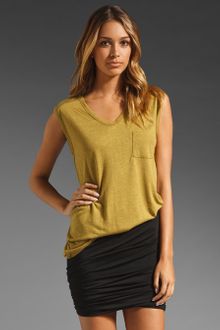 T By Alexander Wang Muscle T with Pocket - Lyst