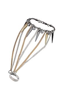 Topshop Stone Spike Handchain - Lyst