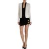 Balmain Wrap Mini Skirt in Gold (bronze) - Lyst