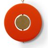Kate Spade Come Full Circle Pendant in Gold (red) - Lyst