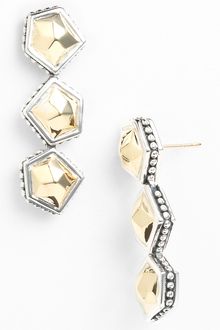 Lagos Rocks Triple Angled Drop Earrings - Lyst