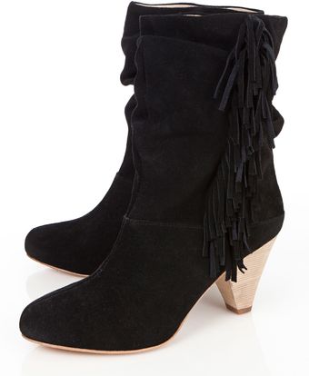 Matt Bernson Oane Suede Fringe Boots - Lyst