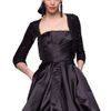 Oscar De La Renta Silk Sequin Bolero in Black - Lyst