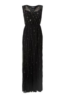 Untold Long Beaded Maxi Dress - Lyst