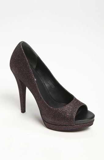 Vera Wang Lavender Selima Peep Toe Pump - Lyst