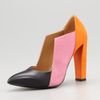 Balenciaga Ultra Geometric Cutout Pump in Black (blk fuschia orng) - Lyst