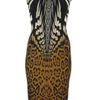 Roberto Cavalli Roberto Cavalli Dress in Animal (black) - Lyst