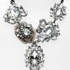 Tasha Statement Necklace in Silver (crystal multi/ hematite) - Lyst