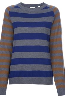 Chinti And Parker Striped Cashmere Sweater - Lyst