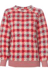 Chloé Check Oversize Sweater