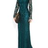 Dolce & Gabbana Lace Gown in Blue (petrol) - Lyst